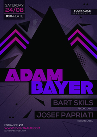 国外潮流促销时尚海报