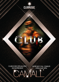 国外潮流促销时尚海报