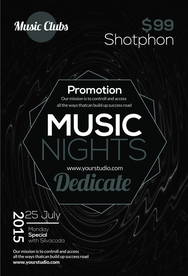 国外潮流促销时尚海报