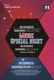 国外潮流促销时尚海报