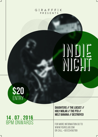 国外潮流促销时尚海报