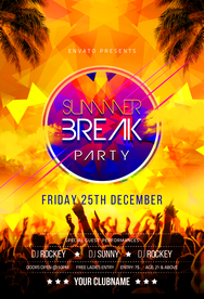 国外潮流促销时尚海报