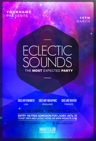 国外潮流促销时尚海报