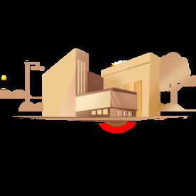 金色2.5D地产广告