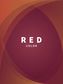 橘红色商务风背景