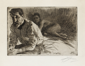 人物形象素描绘画