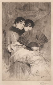 人物形象素描绘画