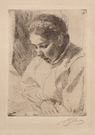 人物形象素描绘画