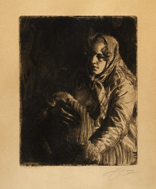 人物形象素描绘画