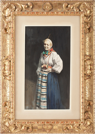 人物形象装饰油画