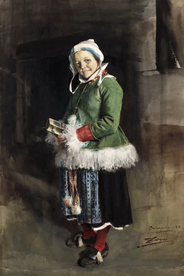 人物形象装饰油画