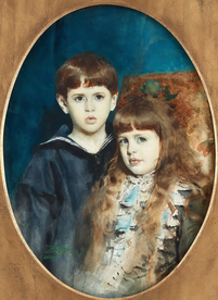 人物形象装饰油画