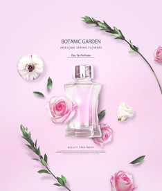 高端化妆品合成图片