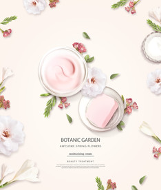 高端化妆品合成图片