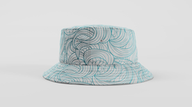 渔夫帽展示效果图样机