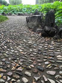 济源清趣园石头小路