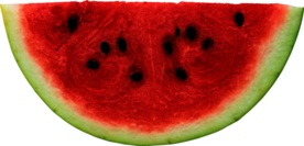 切开的西瓜png免抠素材