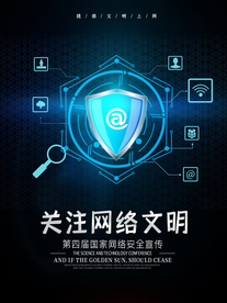 网络安全宣传海报