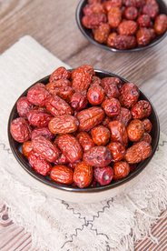 红枣中药药材复古养生背景素材