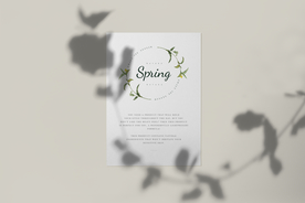 简约风阴影照片展示