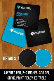 名片 名片模版 PS 名片版式