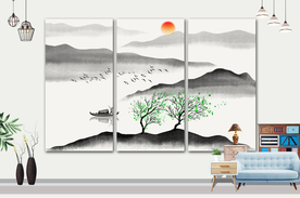 山水画
