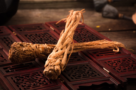 中药药材养生食材背景素材