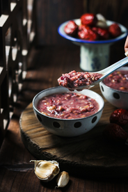 八宝粥美食食材养生背景素材