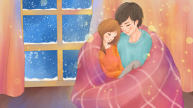 卡通情侣头像图片