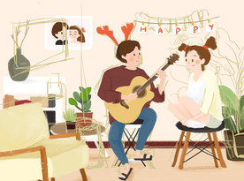 卡通情侣头像图片