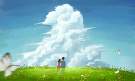 卡通情侣头像图片