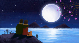 卡通情侣头像图片