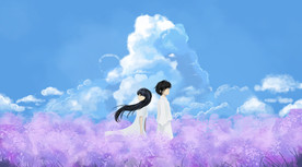 卡通情侣头像图片