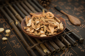 中药药材养生保健传统素材