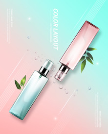 高端化妆品合成图片