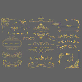 矢量花纹边框图片