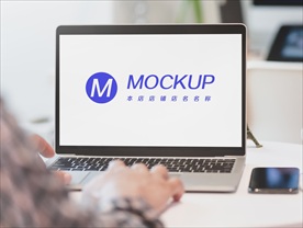 电脑笔记本屏幕展示样机图片