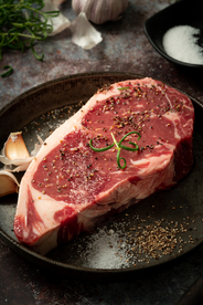 牛排牛肉生肉西餐背景素材