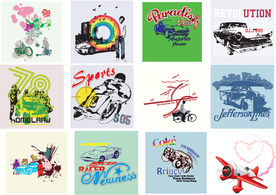 汽车 摩托车 图案