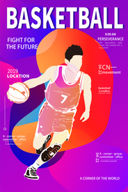 篮球海报
