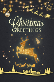 圣诞快乐促销活动宣传海报素材