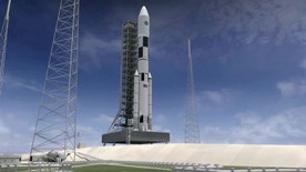 航天飞机发射瞬间