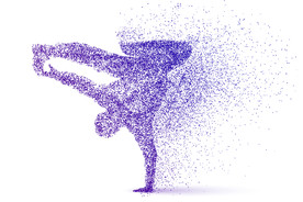 炫酷流沙光效图片