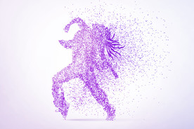 炫酷流沙光效图片