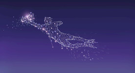 炫酷流沙光效图片