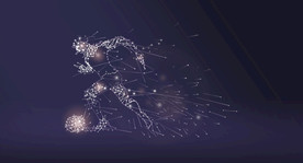 炫酷流沙光效图片