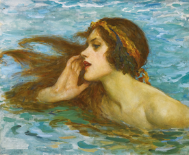 欧式古典人物生活油画