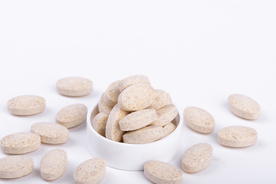 维生素片药丸药片养生背景素材