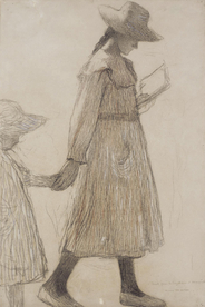 人物生活场景油画