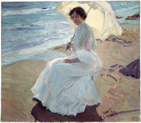 人物生活场景油画